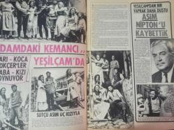 Pazar Haftalık Aktüalite Sinema Tiyatro Müzik ve Magazin Dergisi - 21 Temmuz 1972 - Sayı:826 - Türkan Şoray - Meral Zeren - Hulki Saner - Cüneyt Gökçer - Asım Nipton'u kaybettik - Ülkü Erakalın - Menderes Utku - Sadri Alışık - Nubar Terziyan - ALFA Banyo Köpüğü reklamı - Türkan Şoray haftaya ayağa kalkıyor - Blendax Şampuan Reklamı - Bir çırpıda Tunç Oral - Sevim Tuna - Tamer Yiğit - Samim Meriç dönüş yaptı - Melek Görgün - Semra Sar - Cihan İlkbaşaran - Selda Alkor Mikrofona Kavuştu - Tursil deterjan reklamı - Alman profesör: ''Nazan Berk''in elinden bira içmek zevkmiş'' dedi - Fikret Hakan'ın son aşkı - Feri Cansel - Serdar Gökhan - Elif Ozangil - Meral Zeren ''Mevsime İddialı Giriyorum'' diyor - Ruhan Kumru fotoğraf ve haberi - Tam Takım Dergi