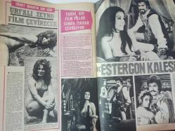 Pazar Haftalık Aktüalite Sinema Tiyatro Müzik ve Magazin Dergisi - 21 Temmuz 1972 - Sayı:826 - Türkan Şoray - Meral Zeren - Hulki Saner - Cüneyt Gökçer - Asım Nipton'u kaybettik - Ülkü Erakalın - Menderes Utku - Sadri Alışık - Nubar Terziyan - ALFA Banyo Köpüğü reklamı - Türkan Şoray haftaya ayağa kalkıyor - Blendax Şampuan Reklamı - Bir çırpıda Tunç Oral - Sevim Tuna - Tamer Yiğit - Samim Meriç dönüş yaptı - Melek Görgün - Semra Sar - Cihan İlkbaşaran - Selda Alkor Mikrofona Kavuştu - Tursil deterjan reklamı - Alman profesör: ''Nazan Berk''in elinden bira içmek zevkmiş'' dedi - Fikret Hakan'ın son aşkı - Feri Cansel - Serdar Gökhan - Elif Ozangil - Meral Zeren ''Mevsime İddialı Giriyorum'' diyor - Ruhan Kumru fotoğraf ve haberi - Tam Takım Dergi