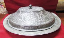 AnTiKa BOSNA İşi OSMANLI BAKIR KaPaKLı SAHAN......29cm