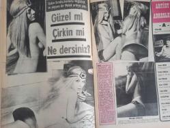 Pazar Haftalık Aktüalite Sinema Tiyatro Müzik ve Magazin Dergisi - 20 Ekim 1972 - Sayı:839 - Feri Cansel - Arzu Okay - Josephine Lemson tatlı bir melezdi - Sarışının aklı esmerin tadı - Güzel mi çirkin mi dersiniz? - Melek Görgün - Artist Adresleri - Persil Deterjan Reklamı - 'Zam' furyasına evet mi hayır mı - Özdemir Birsel - Muzaffer Arslan - Murat Köseoğlu - Hulki Saner - Nevzat Pesen - Türkan Şoray - Hülya Koçyiğit - Emel Sayın - Belgin Doruk - Aydın Gül - Belgin Doruk'un kızı Gül Doruk Ramazan sonrası dünya evine giriyor - Özdemir Birsel - Aydın Birsel - Sırrı Gültekin - Sadri Alışık - Gazanfer Özcan - Mine Mutlu - Deniz Erkanat - Artun Yeres - Nilgün Atılgan - Salih Güney - Feri Cansel'den şarkıcılık bu kadar fotoğraf ve haberi - Tam Takım Dergi