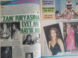 Pazar Haftalık Aktüalite Sinema Tiyatro Müzik ve Magazin Dergisi - 20 Ekim 1972 - Sayı:839 - Feri Cansel - Arzu Okay - Josephine Lemson tatlı bir melezdi - Sarışının aklı esmerin tadı - Güzel mi çirkin mi dersiniz? - Melek Görgün - Artist Adresleri - Persil Deterjan Reklamı - 'Zam' furyasına evet mi hayır mı - Özdemir Birsel - Muzaffer Arslan - Murat Köseoğlu - Hulki Saner - Nevzat Pesen - Türkan Şoray - Hülya Koçyiğit - Emel Sayın - Belgin Doruk - Aydın Gül - Belgin Doruk'un kızı Gül Doruk Ramazan sonrası dünya evine giriyor - Özdemir Birsel - Aydın Birsel - Sırrı Gültekin - Sadri Alışık - Gazanfer Özcan - Mine Mutlu - Deniz Erkanat - Artun Yeres - Nilgün Atılgan - Salih Güney - Feri Cansel'den şarkıcılık bu kadar fotoğraf ve haberi - Tam Takım Dergi