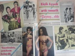 Pazar Haftalık Aktüalite Sinema Tiyatro Müzik ve Magazin Dergisi - 27 Ekim 1972 - Sayı:840 - Seyyal Taner - Nadia - Feyzi Tuna - Burhan Tekinliğ - Salih Güney - İpek Güney - Kuzey Vargın - Zuhal Tan, Nil Göncü'nün ardından Yeşilçam bir kurban daha verdi - Nil Başak - Ender Çerçioğlu - Fotojeni güzeli başrole çıktı - Behçet Nacar - Tursil Deterjan Reklamı - Kerem Bozbay - Zeynep Değirmencioğlu - Elia Kazan - Zeynep Değirmencioğlu - Şarkıları ''Ömür Boyu'' sürmedi - Berkant - Serpil Örümcer - Bayan Bacak - Nadia'nın şansı yaver gidince eski plak satıcısı başrol oyuncusu oldu - Seyyal Taner Avrupa'da plak kapağı modeli oldu - Operacı Altan Günbay sinemanın en ateşli ''aşk ilahı'' oluverdi - Altan Günbay - Türkan Erdem fotoğraf ve haberi - Tam Takım Dergi