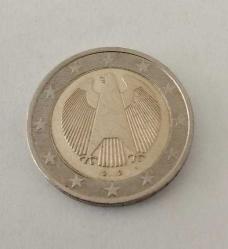 2 EURO MADENİ PARA 2002 A SERİSİ Yılı (Resimdeki Ürün Gönderilecektir)(55)