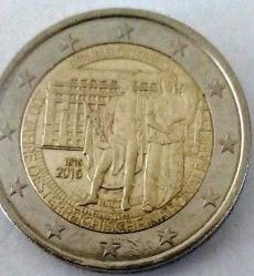 2 EURO MADENİ PARA 2016 Yılı  (Resimdeki Ürün Gönderilecektir)(36)