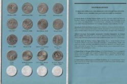 Amerikan Çeyrek Dolar Eyaletler Serisi Orijinal Folder Statehood Quarters Folder