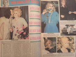 Pazar Haftalık Aktüalite Sinema Tiyatro Müzik ve Magazin Dergisi - 1974 Yılı - Sayı:988 - Seher Şeniz - Nükhet Duru - Seyhan Karabay - Aysun Erge - Arzu Okay - Emel Özden - Seyhan Karabay - Emel Özden - Volkan Kayhan - ''Ben Muazzez Abacı'' Atilla ile gözlerimiz bir birleşti ve bir daha ayrılmadı - Muazzez Abacı - Fagrettin Aslan - Melek Görgün Dev Posteri - Hülya Koçyiğit'ten sonra Türkan Şoray'da şirket kurdu - Filiz Akın - Muzaffer Özpınar - Belgin Doruk - Filiz Akın  Dikkat! - Çetin İnanç - Dansözlükte iş kalmayınca Figen Han kürkçü dükkanına döndü - Sermet Serdengeçti - Melek Görgün - Yılmaz Köksal - Yeşim Yükselen - Feri Cansel - Turgut Akan - Nuri Sesigüzel - ''Dut gibi aşığım'' fotoğraf ve haberi - Posterli Tam Takım Dergi