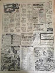 HÜRRİYET GAZETESİ 14 NİSAN 1968 YIL :20 SAYI :7169---Almanya da öğrenciler polislerle çatışmaya devam etti ---Denktaş 4 yıl sonra Kıbrıs a döndü ---Almanya da esrar satan 3 Türk işçisi tevkif  edildi --Çapkın Patrik hastalanınca  ateşli  aşk  2 ayda sona erdi ---Mayın tarlasında  2 kadın parçalandı ---Bir camii soyan hırsızı Halk  adliyede  yuhaladı ---Seyhan nehrine düşüp boğulan  küçük öğrenci  için  bütün Adana ağladı ---Bir  profesörün  fırtına koparan açıklaması :Bırakalım öğrenciler cinsel hayat yaşasınlar ---Gürbüzer Film listesinde ilan edilip aylardır film piyasasında :Türkan Şoray ,Murat Soydan Yusuf Sezgin: Kahveci Güzeli ---Düşman Aşıklar : İzzet Günay ,Semiramis Pekkan Demirspor Eskişehir i 2-1 yendi ---Fenerbahçe -PTT Oynuyor ---Beşiktaş :1 G.Tepe :0---