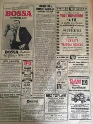 HÜRRİYET GAZETESİ 14 NİSAN 1968 YIL :20 SAYI :7169---Almanya da öğrenciler polislerle çatışmaya devam etti ---Denktaş 4 yıl sonra Kıbrıs a döndü ---Almanya da esrar satan 3 Türk işçisi tevkif  edildi --Çapkın Patrik hastalanınca  ateşli  aşk  2 ayda sona erdi ---Mayın tarlasında  2 kadın parçalandı ---Bir camii soyan hırsızı Halk  adliyede  yuhaladı ---Seyhan nehrine düşüp boğulan  küçük öğrenci  için  bütün Adana ağladı ---Bir  profesörün  fırtına koparan açıklaması :Bırakalım öğrenciler cinsel hayat yaşasınlar ---Gürbüzer Film listesinde ilan edilip aylardır film piyasasında :Türkan Şoray ,Murat Soydan Yusuf Sezgin: Kahveci Güzeli ---Düşman Aşıklar : İzzet Günay ,Semiramis Pekkan Demirspor Eskişehir i 2-1 yendi ---Fenerbahçe -PTT Oynuyor ---Beşiktaş :1 G.Tepe :0---