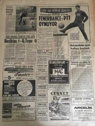 HÜRRİYET GAZETESİ 14 NİSAN 1968 YIL :20 SAYI :7169---Almanya da öğrenciler polislerle çatışmaya devam etti ---Denktaş 4 yıl sonra Kıbrıs a döndü ---Almanya da esrar satan 3 Türk işçisi tevkif  edildi --Çapkın Patrik hastalanınca  ateşli  aşk  2 ayda sona erdi ---Mayın tarlasında  2 kadın parçalandı ---Bir camii soyan hırsızı Halk  adliyede  yuhaladı ---Seyhan nehrine düşüp boğulan  küçük öğrenci  için  bütün Adana ağladı ---Bir  profesörün  fırtına koparan açıklaması :Bırakalım öğrenciler cinsel hayat yaşasınlar ---Gürbüzer Film listesinde ilan edilip aylardır film piyasasında :Türkan Şoray ,Murat Soydan Yusuf Sezgin: Kahveci Güzeli ---Düşman Aşıklar : İzzet Günay ,Semiramis Pekkan Demirspor Eskişehir i 2-1 yendi ---Fenerbahçe -PTT Oynuyor ---Beşiktaş :1 G.Tepe :0---