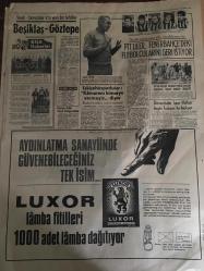 HÜRRİYET GAZETESİ 13 NİSAN 1968 YIL :20 SAYI : 7168---Zenciler yangınları  söndürmek isteyenleri öldürmeğe başladı ---Solcu gençlik liderlerine yapılan suikast üzerine :Almanya da karıştı ----Gülek ile Erkin AP ye giriyor ---Genç  kadın gece zorla evine giren mütecavizi 6 kurşunlar cansız yere  serdi ---Kan ,duman ,kin kokan Amerika ---Türk -Fas Ortak Bildirisinde Irk Ayrımı Takbih Edildi ---Bir doktor da insandan insana diş nakli yaptı ---Ameliyatla cinsiyet değiştirenler  kanser oluyor ---Beşiktaş -Göztepe --PTT liler Fenerbahçe de ki futbolcularını  geri istiyor ---Eskişehirsporlular  :Kamuranı kimseye vermeyiz diyor ---Üniversiteler  Spor Haftası Bugün Trabzon da Başlıyor ---Telaviv de diskotek  açan Mandy hamile ---Nikahtan  sonra yeni evliler ne  yapacaklarını  şaşırınca  İnönü  damada  duvağı aç dedi ---