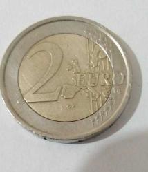 2 EURO MADENİ PARA 2001 Yılı İspanya (Resimdeki Ürün Gönderilecektir) (45)