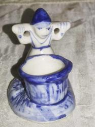 18138-***FIRSAT ÜRÜNÜ**ÇOK ŞİRİN 5 ADET MADE IN HOLLAND PORSELEN MİNİK OBJE