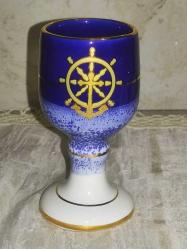 18139-MUHTEŞEM GÜZELLİKDE 4 PARÇA HAND MADE IN GREECE IN 24 K GOLD PORSELEN OBJE VE KÜLLÜK