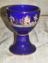 18139-MUHTEŞEM GÜZELLİKDE 4 PARÇA HAND MADE IN GREECE IN 24 K GOLD PORSELEN OBJE VE KÜLLÜK