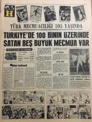 HÜRRİYET GAZETESİ 26 NİSAN 1967 YIL :19 SAYI :6820---Yunan Kralı İhtilale Karşı Direniyor ---Nurten in kesik başı nihayet İstanbul a getirildi ---Eski Alman Başbakanı Törenle Toprağa Verildi ---Genelev patronunu soydular ---Duruşmaya çıkan Kara Mehmet suçunu inkar etti --Üvey kızını öldüren kadın  duruşmaya 2 çocukla çıktı ---Küçük hırsız şekerleme  yaparken yakayı ele verdi---Tedbir alınmazsa İstanbul susuzluktan çöle dönecektir ---Şençalar Plak :Behiye Aksoy --Fenerbahçe ,Samsun spor la Galatasaray da Altay la oynuyor ---Fenerbahçe ,Muhafız gücü bugün 14 de  karşılaşıyorlar ----Türk Mecmu Acılığı 105 Yaşında --Türkiye de 100 Binin Üzerinde Satan Beş Büyük Mecmua Var ---Avrupalı modacılar Uzak -Doğu nun egzotik  mankenlerini kullanıyor ---