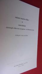 SANCAKTAR CHRISTOPH RILKE'NİN SEVGİSİNE VE ÖLÜMÜNE DAİR