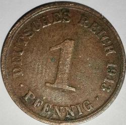 ALMANYA 1918 1 PFENNIG