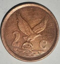 GÜNEY AFRİKA 1998  2 CENT