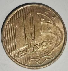 BREZİLYA 2016 10 CENTAVOS