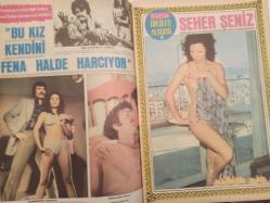 Pazar Haftalık Aktüalite Sinema Tiyatro Müzik ve Magazin Dergisi - 1974 Yılı - Sayı:972 - Fatma Belgen - Gönül Tansel - Mine Mutlu'nun derdi büyük - Ali Poyrazoğlu - Ülkü Özen, Yalçın Ateş için her şeyi terk etti - Brigitte Bardot - Emel Özden - Serdar Gökhan - Ünlüler Albümü: Seher Şeniz - Mehmet Arslan - Kartal Tibet - Eva Bender - Fatma Belgen - Selma Güney - Yılmaz Güney - Hasan Kazankaya - Tansu Sayın - Gülgün Erdem - Feridun Faruk Zat - Seher Şeniz - Yıldırım Gencer - Emel Özden - Yıldıray Çınar - Sevda Ferdağ arasında nişan yok, sadece beraberlik var - Cemil Demirsipahi - dansöz Aysel Tanju Yeşilçam'a küsüverdi - Semra Yıldız - Sevgi Şirin - Aynur Akarsu - Mesut Engin - Nazan Adalı nişanlandı - Varol Ürkmez - Kemal Konuk - Gizli nişandan görüntüler fotoğraf ve haberi - Tam Takım Dergi