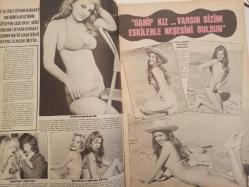 Pazar Haftalık Aktüalite Sinema Tiyatro Müzik ve Magazin Dergisi - 1974 Yılı - Sayı:971 - Gülşen Bubikoğlu - Emel Özden - Seher Şeniz gizli aşkını açıkladı - Arzu Okay - Deniz Erkanat - Seyhan KArabay - Gül Tener - 40 yaşındaki Brigitte Bardot sevgili değiştirmekte kimseye meydan bırakmıyor - ''Aşka hala doymadım'' - Semiha Yankı dört elle kendi yangınını körüklüyor - Ünlüler Albümü: Engin Çağlar - Hülya Koçyiğit - Ümit Utku - Zeynep Aksu - Filiz Akın - Türkan Şoray - Nevzat PEsen - Kerime Nadir - Ertem Göreç - Türkan Şoray - Fatma Girik - Engin Çağlar - Bilge Olgaç - Bülent Ersoy - Tansu Polatkan - Semiha Yankı - Nilüfer Koçyiğit - Feryal Koçyiğit - Selim Soydan - Geçmiş zaman olur ki - Fatma Girik - Varol Ürkmez - Reha Yurdakul - Vecdi Benderli - Erol Batıbeki - Kaleci Varol Ürkmez - Memduh Ün - Cahide Ün - Salih Tozan - Efgan Efekan - Hulusi Kentmen - Ajda Pekkan - Memduh Ün - Devlet Devrim - Zuhal Tan - Ertem Eğilmez - Durul Gence - Öztürk Serengil haberi - Tam Takım Dergi