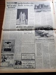 Vatan Gazetesi - 13 Aralık 1954 - Ahmet Emin Yalman Köşe Yazısı - Kıbrıs İçin Gençlik Adına Birleşmiş Milletlere Başvuruldu - Finlilere Dün 6 2 Mağlup Olduk - Müslüman Kardeşler'den Beş Kişi Daha İdama Mahkum Edildi - NATO'ya Karşı Doğu Bloku -  Mevlana Töreni İçin Endişeler - Otomobil Sevdası Yazan İsmail Ateş Yazı Dizisi - Ava Gardner'e Bombay'da Büyük Tezahürat Yapıldı - Rubirosa Ve Zsa Zsa Gabor Evleniyor - Hoş Memo Karikatür - Stalin Nasıl Öldürüldü Çeviren Rahşan Ecevit - Çin Bilmecesi Formoza - Sir Julius Levy'nin Yükselişi Yazan Daphne Du Maurier - Eski Nazi Kumandaları Şimdi Ne İş Yapıyorlar - Galatasaray Beykoz'u 1 0 Mağlup Etti - Gripin - Beşiktaş Galatasaray Maçının Hakemi Marijan