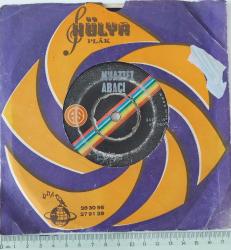 MUAZZEZ ABACI AÇILAN BİR GÜL GİBİ-GECELER NOSTALJİ 45'LİK ORİJİNAL PLAK NADİRDİR