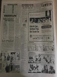 HÜRRİYET GAZETESİ 11 NİSAN 1967 YIL :19 SAYI :6805---Rumlarla Mücahitler Yine Çarpıştı ---Misyoner çift Türkiye de karanlık işler çevirmiş ---Gece kulüpleri cırtlak sesli artist Jayne Mansfield  in işine son verdi ----Hamido ,oğlunu kaza ile öldüren gazeteciden  davacı olmadı ---Beş kişi hamile kadını kaçırarak tecavüz etti ---Polis teşkilatının 122 . kurtuluş yılı kutlandı ---Florya tesislerine ait yeni zamlı tarife tespit edildi ---Tankerden akan petrol ,Fransa  sahillerine indi ---Beşiktaş neden bocalıyor ?--Devler aynı hiza da ---Altaylılar :Beşiktaş büyük konuşmanın  cezasını çekti ---Sunay ,Harikalar diyarında ---Moda da cesedi bulunan şahsın cinayete kurban gittiği sanılıyor ---Toto da 13 maçı iki kişi bildi ---Büyük Asker Mareşal Fevzi Çakmak Anıldı ---Sunay ı götüren helikopterin pilotu başkanla Türkçe  konuştu ---