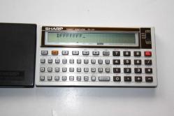 Sharp PC-1261 Cep Bilgisayarı ULTRA NADİR DÜNYADA TEK EŞİ BENZERİ YOK DETAYLAR ACIKLAMADA (TEKNIK MAVI KUTU