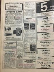 HÜRRİYET GAZETESİ 3 MART 1968 YIL :20 SAYI :7130---AP ,Senatörlere Hazır Ol Emri Verdi ---Tahliye edilen şaki Hamido korkudan köyüne dönemiyor ---Türkiye ,Amerikan yardımını iyi kullanmamış --Sevgilisiyle  rahat  yaşayabilmek için kocasını boğan kadın  idama mahkum oldu ---işçiler 25 hizmet yılını doldurunca  emekli olabilecek ----Gecekonduları  tapulamak için belediye iki büro kuruldu --Neden evlenmek istiyorsunuz? :Çocuk sahibi olmak isteyenler yüzde 80---Radyoaktif Karlar Amerika ya Taşınacak ---Fenerbahçe -Galatasaray ----Beşiktaş ummadığı bir puan verdi :0-0--Vefa ,İzmir de de yenilemekten kurtulamadı ----Bursa spor Altınordu Karşısında ---Eskişehir spor Mersin de çetin bir imtihan veriyor ---Ankaragücü :1 Gençlerbirliği :1---48 Saat buzdan bir tabutta kaldı ---Sevgilisi yerine yanlışlıkla kızın erkek kardeşini kaçırdı ---
