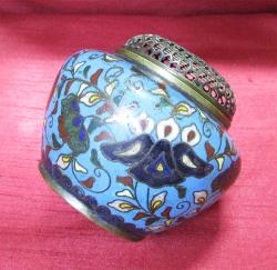 AnTiKa CLOISONNE MiNeLi BRONZ BuHuRDaNLıK-TüTSüLüK....