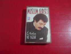MÜSLÜM GÜRSES NE YAZAR USTA ESKİ BANDROL KASET.(Açıklamayı Okuyunuz)