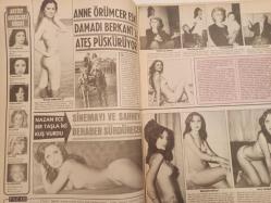 Pazar Haftalık Aktüalite Sinema Tiyatro Müzik ve Magazin Dergisi - 1974 Yılı - Sayı:948 - Meral Orhonsay - Figen Han - Lübnanlı erkek güzeli Herkül bir Türk artistine aşık oldu - Muhammet Mevla - Tuba Çetin - Yeşim Soydan - Silvana Bedrahan - Bahar Erdeniz - Piraye Uzun - Türkan Şoray - Sevgi Can - Oya Peri - Mualla Sürer - Serpil Örümcer - Berkant - Nazan Ece - Sezer Güvenirgil - Tunç Oral - Esen Püsküllü - Yücel Uçanoğlu - Türkan Şoray - Rüçhan Adlı - Fatma Girik - Memduh Ün - Gönül Tansel - Yusuf Sezgin - Ünlüler Albümü: Ayhan Işık - Ayhan Işık - Tunç Başaran - Ülkü Erakalın - Ceylan Ece - Halit Refiğ - Memduh Ün - Sezer Sein - Devlet Devrim - Meral Orhonsay - Christa Neil - Erica Blanche - Safa Önal - Selda Alkor - Nuri Ergün - Gülistan Güzey - Tarık Tekçe - Nedret Güvenç - Nevin Aypar - Ayla Karaca - Gönül Tansel - Yusuf Sezgin - Melek Görgün - Cengiz Ulgen - Seher Şeniz - Sevim Çağlayan fotoğraf ve haberi - Tam Takım Dergi