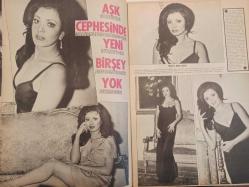 Pazar Haftalık Aktüalite Sinema Tiyatro Müzik ve Magazin Dergisi - 12 Ocak 1973 - Sayı:851 - Nazan Şoray - Patricia Elly - Mine Mutlu - Aşk Cephesinde Yeni Birşey Yok - Hastalığı yenen Gülgün Erdem'den Yeşilçam'a mesaj var - Sabina Sevan - Türkan Şoray - Tamer Yiğit - Tunç Oral - Tanju Gürsu - Tarık Akan - Tülin Örsek - Turgut Özatay - Ufuk Enünlü - Nebahat Çehre - Yavuz Demir - Oya Peri Yeni Yılda Kolları Sıvadı - Fatma Girik - Durul Gence - Memduh Ün - Şans Ahu Tuğbay 'a güldü - Cömert Baykent - Sadri Alışık - Turgut Demirağ - Ediz Hun'u genç kızlar evlendirdi - Berna Öner - Köylü güzeli Seyhan Gümüş'ü Anuşka evire çevire döndü - Elif Ozangil - Müjdat Gezen fotoğraf ve haberi - Tam Takım Dergi