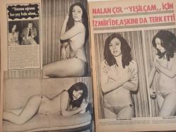 Pazar Haftalık Aktüalite Sinema Tiyatro Müzik ve Magazin Dergisi - 26 Ocak 1973 - Sayı:853 - Piraye Uzun - Anuşka - Filiz Akın 1973 - Nalan Çöl ''Yeşilçam'' için İzmir'i de aşkını da terk etti - Seren Serengil - Öztürk Serengil  - Berker İnanoğlu - Fahrettin Aslan - Ümit Utku - Behiye Aksoy - Orhan Elmas - Berker İnanoğlu'nun eski eşi Aysel Mirsim - Murat Soydan - Filiz Akın - Feri Cansel kararlı - Türkan Şoray - Rüçhan Adlı - Murat Soydan  - Fatma Girik - Memduh Ün - Halit Refiğ - Ayhan Işık - Seyyal Taner için tek parola... - Ünsal Emre - Ülkü Özen - Ülkü Ülker - Yeşim Yükselen - Yılmaz Köksal - Yalçın Gülhan - Figen Han küpünü iyice doldurdu fotoğraf ve haberi - Tam Takım Dergi