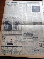 Vatan Gazetesi - 16 Şubat 1957 - Ahmet Emin Yalman Köşe Yazısı - Rus Dışişleri Vekilliğine A. Gromiko Tayin Edildi - İşletmeler Vekili Samed Ağaoğlu Hayat Pahalı Değildir Dedi - Cumhuriyetçi Parti Kuruldu - 1934 Doğumlu Erler Mart'ta Terhis Ediliyor - Profesör Erick Frank'ın Cenazesi Rumelihisarında Türk Kabristanına Gömüldü - 58 Macar Mültecisi De Bugün Gelecek - Turgut Reis'in Mezarı Libya'da Kalacak - Amerika 50 Milyon Dolarlık Yatırım Yapacak - Eski Ahbap Reşat Nuri Güntekin'in İlk Eseri Yazı Dizisi - Yeni Türk Ticaret Kanunu Yazan Doktor Nihat Türel - 1956 Yılında Türkiye'de 1510 Gazete Ve Dergi Yayınlandı - Bursa'da Rock And Roll Festivali Tertiplendi - Skoda Otobüslerinin %30'nun Bozuk Olduğu İddia Ediliyor - Çanakkale Türk'ün Kahramanlık Destanı Yazan Alan Moorehead Yazı Dizisi - Hoş Memo Karikatür - Haftanın Filmleri Yazan Salah Birsel - ev Kadın Moda - Tek Seçici Eşfak Aykaç Dün Milli Takımı Açıkladı - Galatasaray Modayı Güçlükle Yendi - Amerika Ordu Karması Adana'ya Vardı