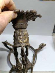 ANTİKA PİRİNÇ AVİZE