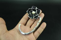 Katlanabilir Çanta Asma Aparatı Masa Kenarı Çanta Askısı Taşınabilir askı sıfır (büyük raf 7