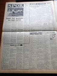 Vatan Gazetesi - 2 Mart 1955 - Ahmet Emin Yalman Köşe Yazısı - İsrailliler 38 Mısır Askerini Öldürdü - Kayıp Atom Alimi Bruno Pontecorvo Rusya'da Meydana Çıktı - İngiltere Hidrojen Bombası Yapıyor - Yeşildirek'teki Yangında Bir İşçi Öldü 15 İşçi Yaralandı - Selim Sarper Güvenlik Konseyi Başkanı Oldu - Hanımın Çiftliği Yazan Orhan Kemal Yazı Dizisi - Damlataş Mağarası Ve Üniversitelerimiz Yazan Kemal Saraçoğlu - Balkan Daimi Konseyi Toplantısı Devam Ediyor - Geçmişte Bugün Yazan Feridun Fazıl Tülbentçi Yazı Dizisi - Rus Çarı Birinci Nikola'nın Ölümü - Şah İsmail Yazan Feridun Fazıl Tülbentçi Yazı Dizisi - Mevlana Meselesi Yazan Abdülbaki Gölpınarlı Yazı Dizisi - Glenn Ford Carmen Filminde Done Jose Rolünde - Kazanan Kaybediyor Yazan Graham Greene Yazı Dizisi - İstanbul Paris Garnizonları Maçı Bugün Yapılıyor - Galatasaraylı Erdoğan Partener Fenerbahçe'ye Karşı Yer Alacak - Gripin - Almanya 240 Bin Dolarlık Sanayi Ve Sofra Şarabı Alacak - BP -Manhattan'da Üç Oda Yazan Simenon Yazı Dizisi