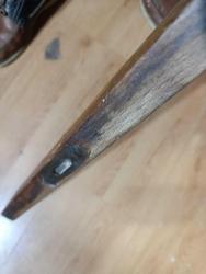 RF37-----ESKİ AHŞAP SU TERAZİSİ