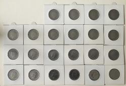 Türkiye Cumhuriyet 1959  - 1980 Arası Bütün Tarihler Tam Takım 1 Lira  (Farklı Kondisyonlarda ) 6912