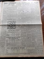Vatan Gazetesi - 7 Mayıs 1962 - İşçiler Politikacılara Hayır Diyor - Türk İş Genel Başkanı Seyfi Demirsoy - İsmet İnönü Af İçin Cevdet Sunay İle Görüştü - Naim Tirali Köşe Yazısı - Yugoslav Polisi Güreşçi Hamit Kaplan'ı Trenden İndirdi - Dışişleri Bakanı Feridun Cemal Erkin Atina'da Özel Temaslar Yapacak - Trafik Haftası Kazalarla Başladı - Türkiye İşçi Partisi De Gösteri Yürüyüşü Kanununa Karşı - Çağlayanlı Vadi Yazan Mustafa Necati Sepetçioğlu Yazı Dizisi - 1747'den Günümüze Kadar Ordu Ve Politika Yazan Nizamettin Nazif Tepedenlioğlu Yazı Dizisi - Chapman Raporu Yazan İrving Wallas Yazı Dizisi - Ürdün Kralı Hüseyin Hatıralarını Anlatıyor Yazı Dizisi - Oktay Akbal Köşe Yazısı - Bir Genç Kızın Aşkı Çizgi Roman - Kaçakçıların Sevgilisi Maria Vincdyy- Stiv Roper Çizen Saundes Ve Overgard - Noyan Amca Dert Ortağı - Galatasaray 2 0 Galip - Fenerbahçe 4 Puan İle İzmir'den Dönüyor - Beşiktaş Gençlerbirliğini 2 1 Yendi- Hakem Muzaffer Sarvan - Alibeyköy Edirne 1 1 Berabere - Bahar Kupası