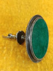 VINTAGE GÜMÜŞ KAPLAMA METAL BALERİN BİBLO