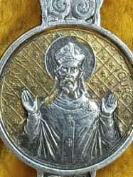 ANTİKA JL SUIS L'IMMACULEE CONCEPTION S. MARTIN TOURS  HRİSTİYAN KATOLİK KORUYUCU MADALYA