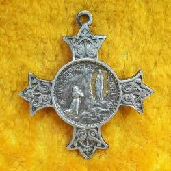 ANTİKA JL SUIS L'IMMACULEE CONCEPTION S. MARTIN TOURS  HRİSTİYAN KATOLİK KORUYUCU MADALYA