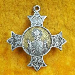 ANTİKA JL SUIS L'IMMACULEE CONCEPTION S. MARTIN TOURS  HRİSTİYAN KATOLİK KORUYUCU MADALYA