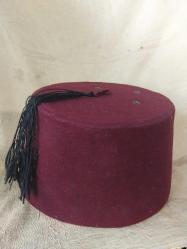 FES, Osmanlı Dönemi Fes, ADRİANOPLE ETİKETİ  FOTOKOPİ, ORİJİNAL DÖNEM FES, KONDÜSYONU ÇOK İYİ BİR ÜRÜN.. 11 x 14,5 cm.