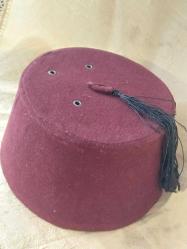 FES, Osmanlı Dönemi Fes, ADRİANOPLE ETİKETİ  FOTOKOPİ, ORİJİNAL DÖNEM FES, KONDÜSYONU ÇOK İYİ BİR ÜRÜN.. 11 x 14,5 cm.