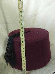 FES, Osmanlı Dönemi Fes, ADRİANOPLE ETİKETİ  FOTOKOPİ, ORİJİNAL DÖNEM FES, KONDÜSYONU ÇOK İYİ BİR ÜRÜN.. 11 x 14,5 cm.