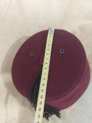 FES, Osmanlı Dönemi Fes, ADRİANOPLE ETİKETİ  FOTOKOPİ, ORİJİNAL DÖNEM FES, KONDÜSYONU ÇOK İYİ BİR ÜRÜN.. 11 x 14,5 cm.